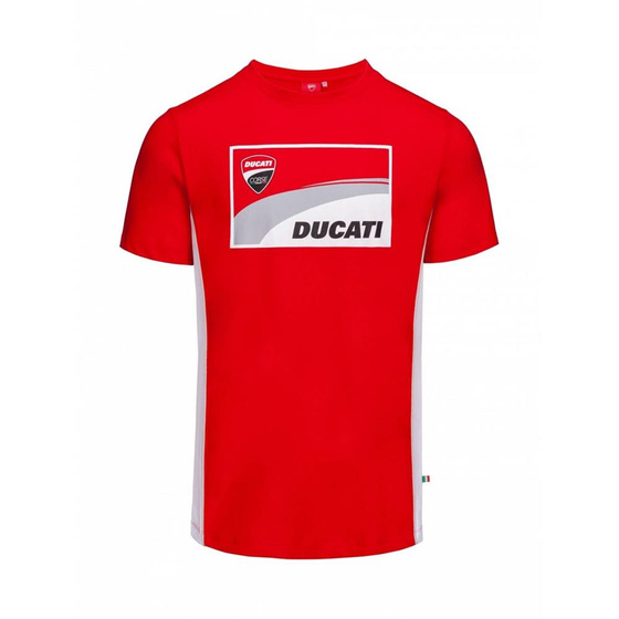 GP T-SHIRT DUCATI CONTRAST RED ROZMIAR XL