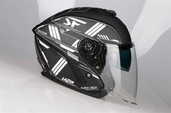 Kask Motocyklowy LAZER TANGO S ROADTECH (kol. Czarny - Biały - Matowy) rozm. XS