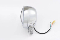 LED HEADLIGHT"CAPSULE120" BOTTOM-MOUNT, CHROME