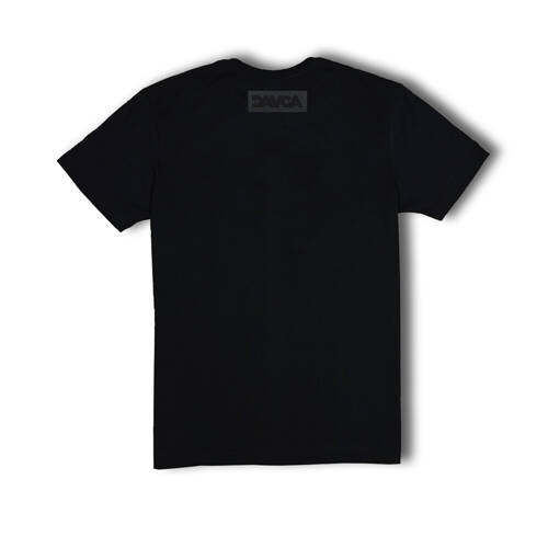DAVCA T-shirt Black Matt logo