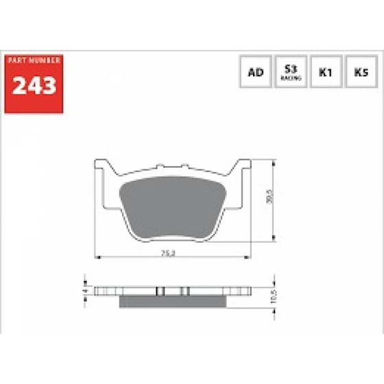 GOLDFREN KLOCKI 243 K5