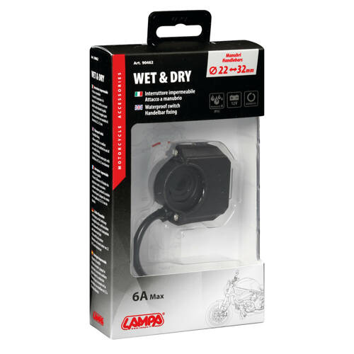90462 Waterproof switch - 12V - 6A max