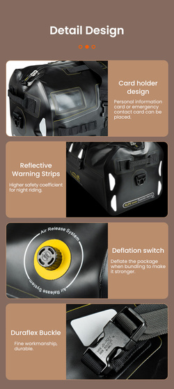 LOBOO TPU Torba 56L biało-czarna (z hermetycznym zamkiem błyskawicznym) (10.4.01036.001.61)