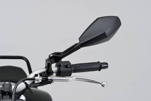 D-MIRROR-12,DIAMO/ROD (L)ABS HOUSING+ALU.STEM