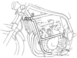 Suzuki GSF 600 S/N Bandit (1996-1999) engine guard