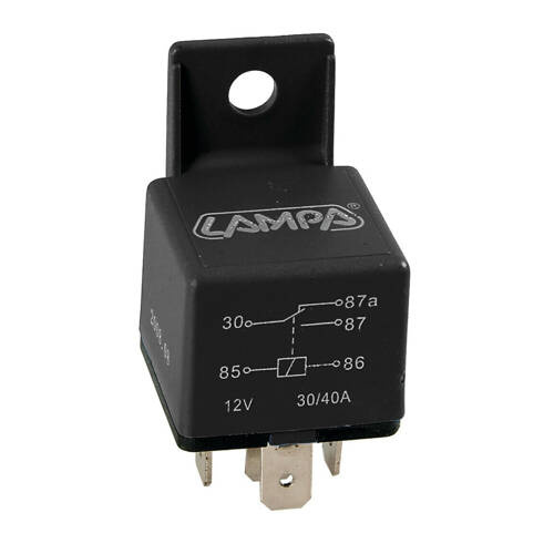 45501 Universal relay 5 pins - 12V - 40A