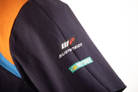 KINI-RB TEAM T-SHIRT - NAVY/ORANGE