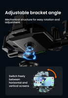 LOBOO Uchwyt na telefon PH06 (z modułem ładowania, na kierownice 22/25/28/32mm) (10.3.08006.001.11)