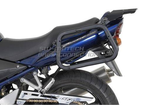 STELAŻ EVO NA KUFRY BOCZNE SW-MOTECH SUZUKI GSF 1200 BANDIT/S (00-04), BLACK