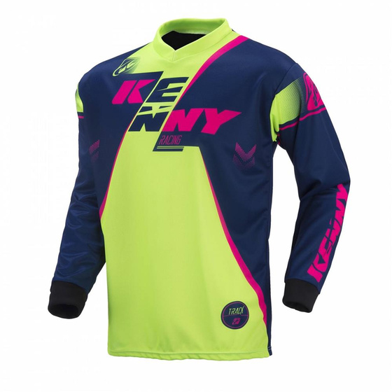 KENNY KOSZULKA TRACK NAVY/LIME/PINK XL