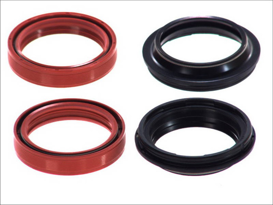 Komplet uszczelniaczy olejowych i przeciwpyłowych przedniego zawieszenia APRILIA RSV, SMV, TUONO DUCATI PAUL SMART SUZUKI GSX, GSX-R, TL TRIUMPH ADVENTURER, DAYTONA 125-1200 1989-