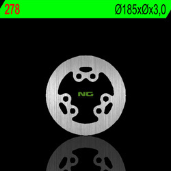 NG TARCZA HAMULCOWA PRZÓD SHERCO TRIAL 125/250 00-01, ENDURO 200 00-01 (185MMX3,0MM) (6X15,5MM)