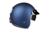 Kask Motocyklowy LAZER MAMBO EVO RACE (kol. Niebieski - Biały) rozm. S