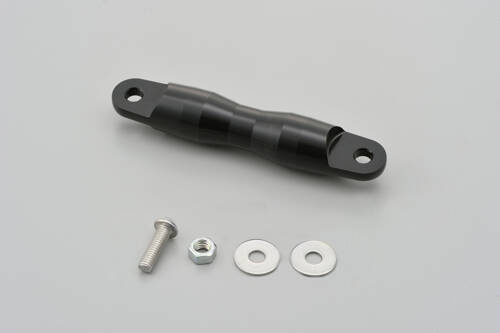 Wspornik kierownicy ze stopu aluminium anodowany na kolor czarny 100 mm