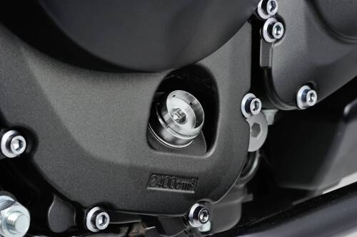 OIL FILLER CAP BULLET M20XP2.5/SILVER