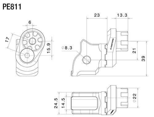 Rizoma peg Eccentric mounting kit (∅ 22 mm)