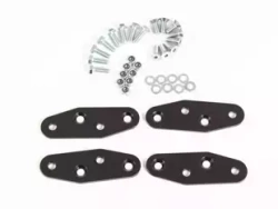 Element montażowy do C-Bow pionowy 30mm - czarny (komplet)