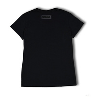 DAVCA T-shirt black glitter logo