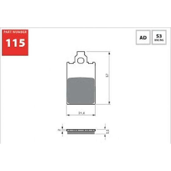 GOLDFREN KLOCKI 115 AD