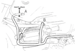 BMW R 850 GS (1998-2000)/R 1100 GS (1994-1999)Baujahr: engine guard