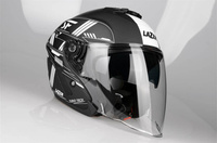 Kask Motocyklowy LAZER TANGO S ROADTECH (kol. Czarny - Biały - Matowy) rozm. XS