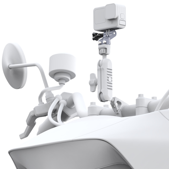 Adapter krótki do kamery GoPro / lampki rowerowej Outplorer GM10