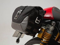 ZESTAW SAKW I STELAŻY LEGEND GEAR SW-MOTECH TRIUMPH THRUXTON 1200 (16-) BROWN