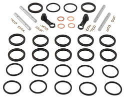 ALL BALLS ZESTAW NAPRAWCZY ZACISKU HAMULCOWEGO PRZÓD YAMAHA VMX17 V MAX 09-18, YZF-R1 07-14