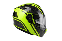 Kask Motocyklowy LAZER LIGHT (kol. Czarny - Żółty) rozm. XL