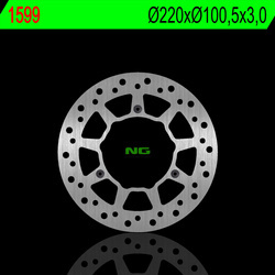 NG TARCZA HAMULCOWA PRZÓD YAMAHA YZ 85 93-22 (220X100,5X3,0MM)(3X6,5MM)