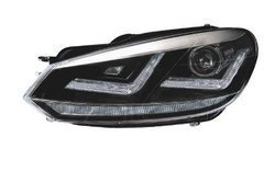 Reflektor L/P (D8S/LED, komplet 2 szt., kolor wkładu: chromowany) VW GOLF VI VW