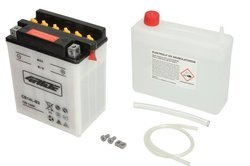 Akumulator Kwasowy/Rozruchowy/Suchoładowany z elektrolitem (zakaz sprzedaży do detalu) 4 RIDE 12V 14Ah 190A P+ Obsługowy 136x91x168mm Suchoładowany z elektrolitem HONDA CBR, VF, VT 650-1200 1982-