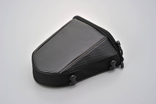 "HENLYBEGINS" SEAT BAG 4L DH-708 BLACK/CARBON