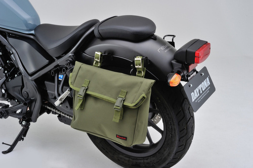 "HENLYBEGINS" SADDLE BAG 8L DHS-9 KHAKI WATERPROOF