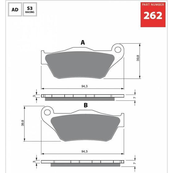GOLDFREN KLOCKI 262 S3 CUT