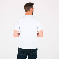 White Embriodery Tee
