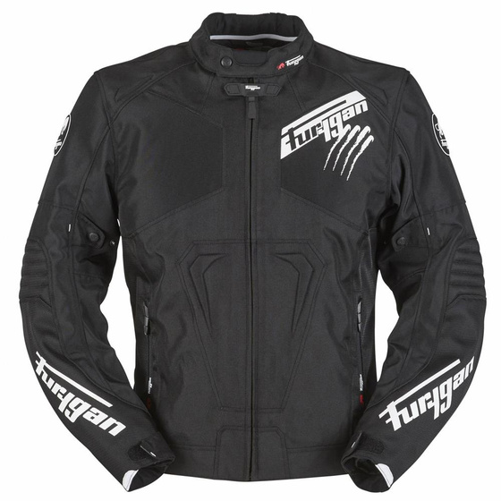 FURYGAN KURTKA HURRICANE BLACK-WHITE XL