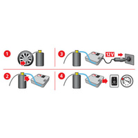 72173 Sigil-Matic, sealant kit for tubeless tyres, 300 ml