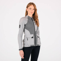 Motorcycle Armoured Shirt KNOX Tor Women's Light Grey