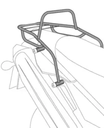 Yamaha XT 660 R/X (2004-2006) stelaż pod kufer centralny