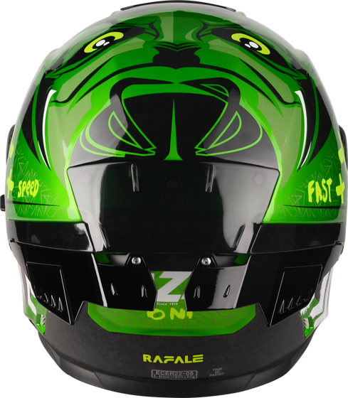 Kask Motocyklowy LAZER RAFALE SR Oni Zielony (kol. Czarny - Zielony) rozm. XS