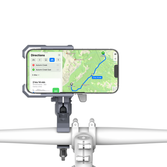 Uchwyt na telefon z amortyzacją powietrzną montaż uniwersalny Outplorer P100-A