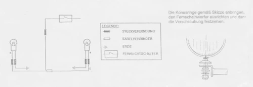 Yamaha XVS 650 Drag Star (1996-2003) twin light kit