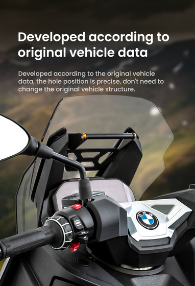 LOBOO Zestaw montażowy GPS BMW C400X (2018-) (10.3.09102.001.11)