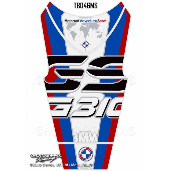MOTOGRAFIX TANKPAD BMW G310GS 2018-2019 TB046MS