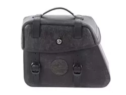 Wytrzymała skórzana sakwa Rugged