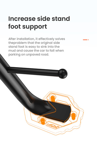 LOBOO Nakładka na stopkę boczną do HONDA FORZA350 (10.3.03370.001.11)