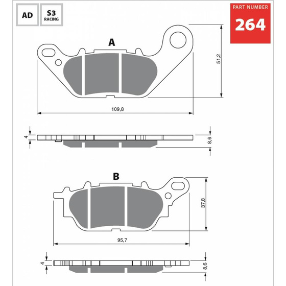 GOLDFREN KLOCKI 264 AD