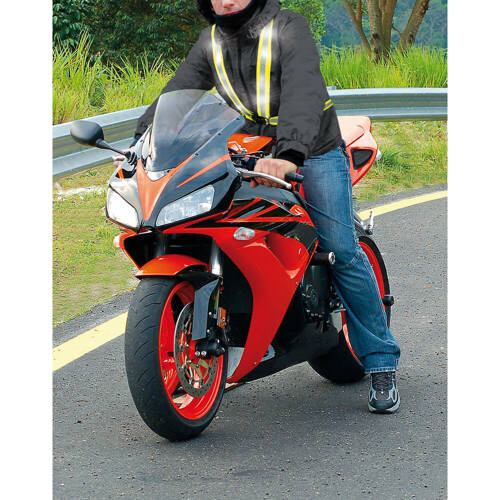 91410 X-Belt, safety reflective cross belt – Yellow