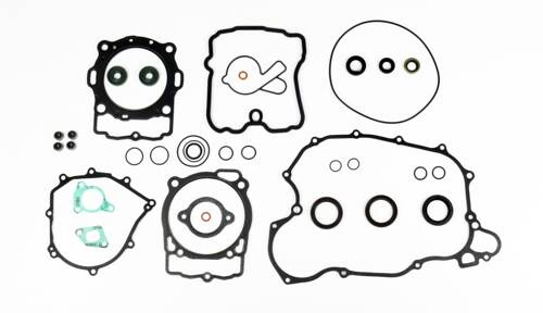 ATHENA KOMPLET USZCZELEK KTM SXF 450 13, EXC 450 12-13, EXCF 500 12-13 (Z KOMPLETEM USZCZELNIACZY)